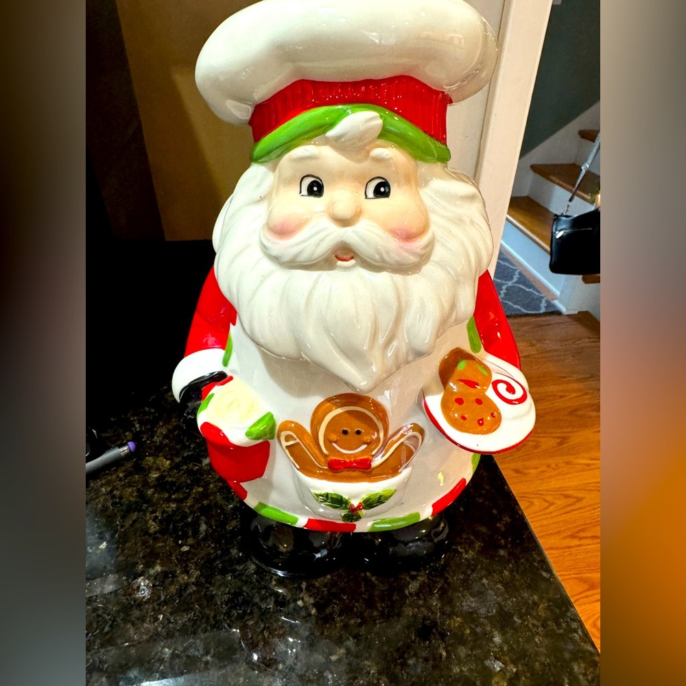 Santa Claus Cookie Jar